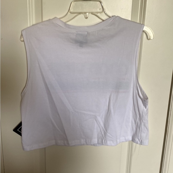 NWT Womens plus size crop top Good Vibes Gucci colors size XL - Picture 4 of 5